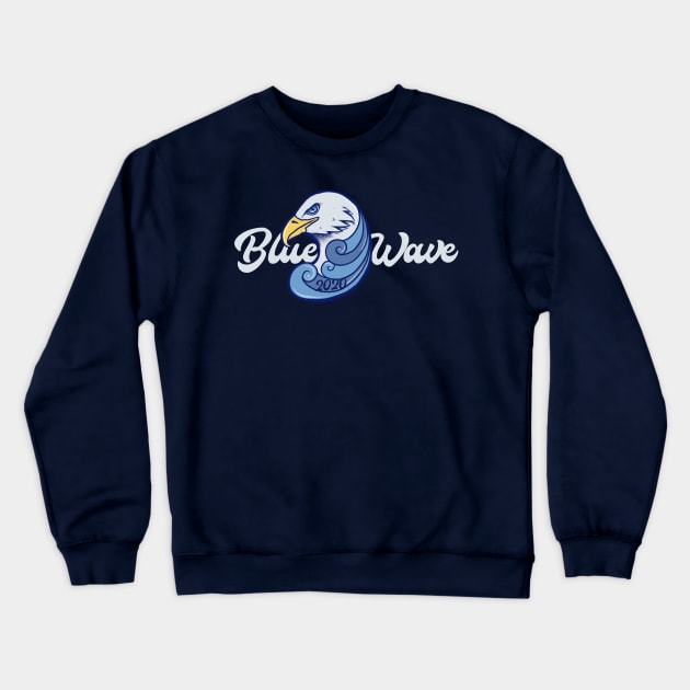 Blue Wave 2020 Crewneck Sweatshirt by bubbsnugg